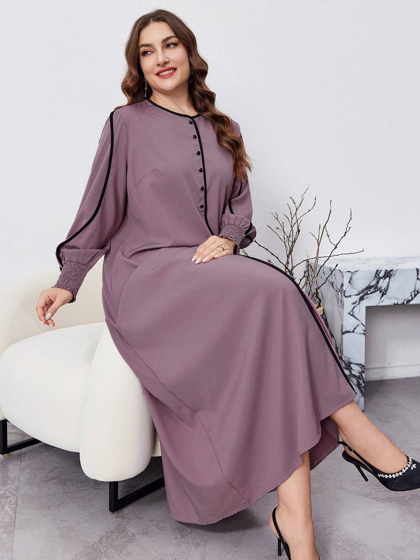 vestido largo talla otoño/invierno Temu Colombia