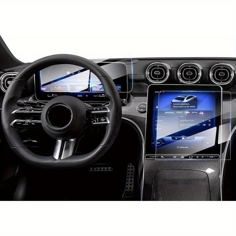 Navischutz Für Mercedes C-Klasse W205 / GLC X253 – 10,25 Zoll, 9H Panzerglas