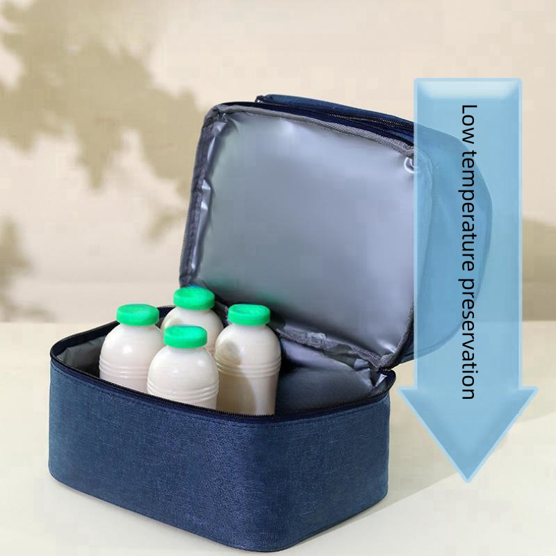 Double Layer Insulated Bag w/ Shoulder Straps