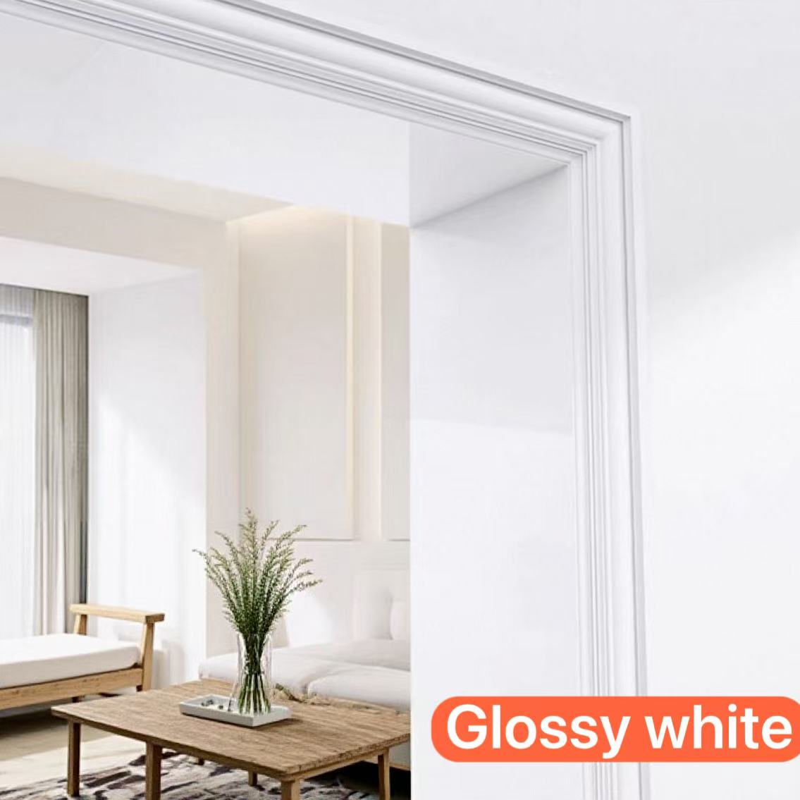 Retro Self-adhesive Simulated Wood Grain Door Frame Stickers, Easy To Apply And Convenient For Repairing Damaged Door Frames, Window Sills, And Baseboards. Realistic Wood Grain Color-changing Stickers