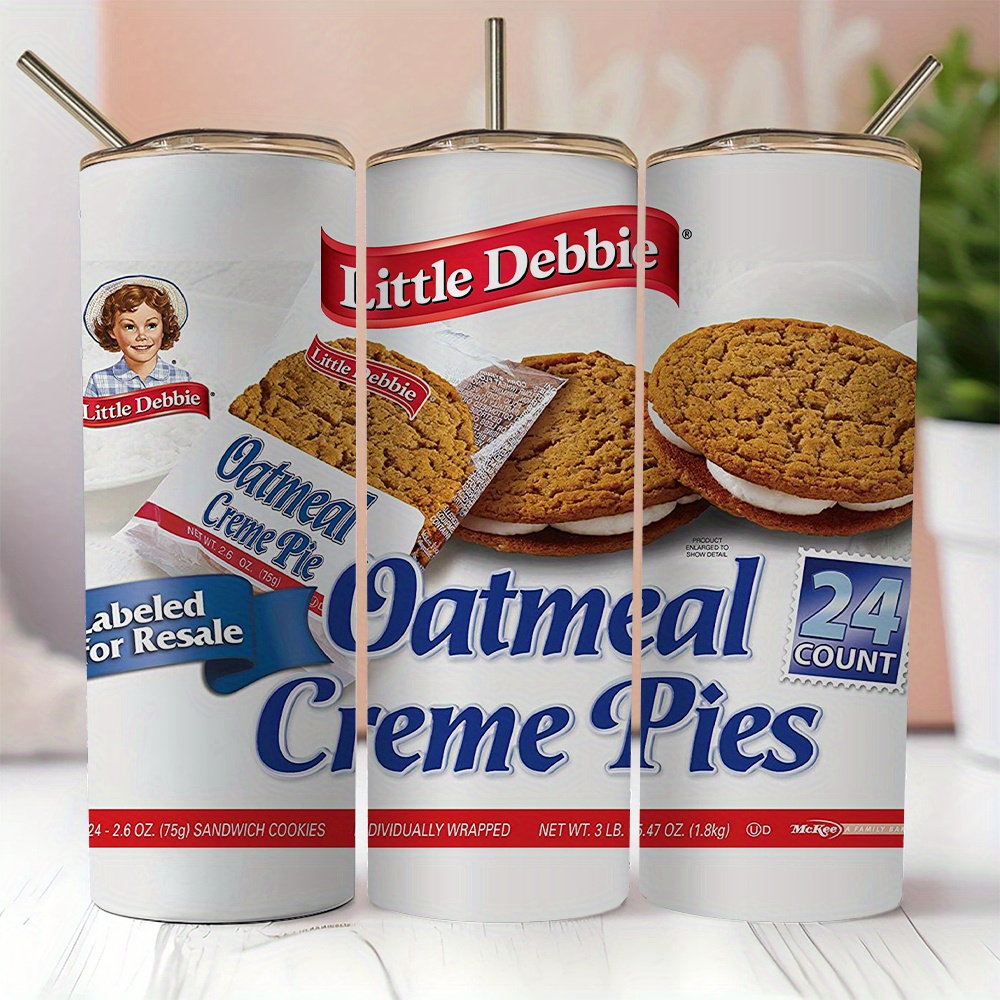 

1pc Oatmeal Steel - Insulated Mug For Hot And Beverages, For