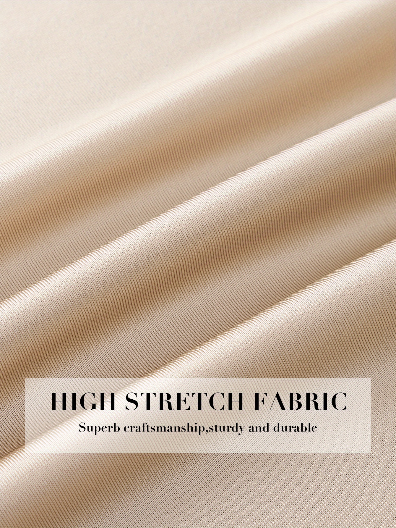 2pcs Ladies High Waisted Fashionable Oiled Fabric Boxer Shorts Comfortable And Breathable Daily Wearable Can Be Worn Outside Sports Boxer Shorts Solid Color Fabric, Smooth Texture, Advanced Sense of Design
