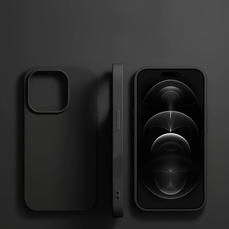 Phone Case - Phone Case: Original New Minimalist Solid Color Matte Large Hole Phone Case Compatible With Iphone 17, 11, 12, 13, 14, 15, 16, 17 Pro , Universal For 13, And 12/12 Pro Models
