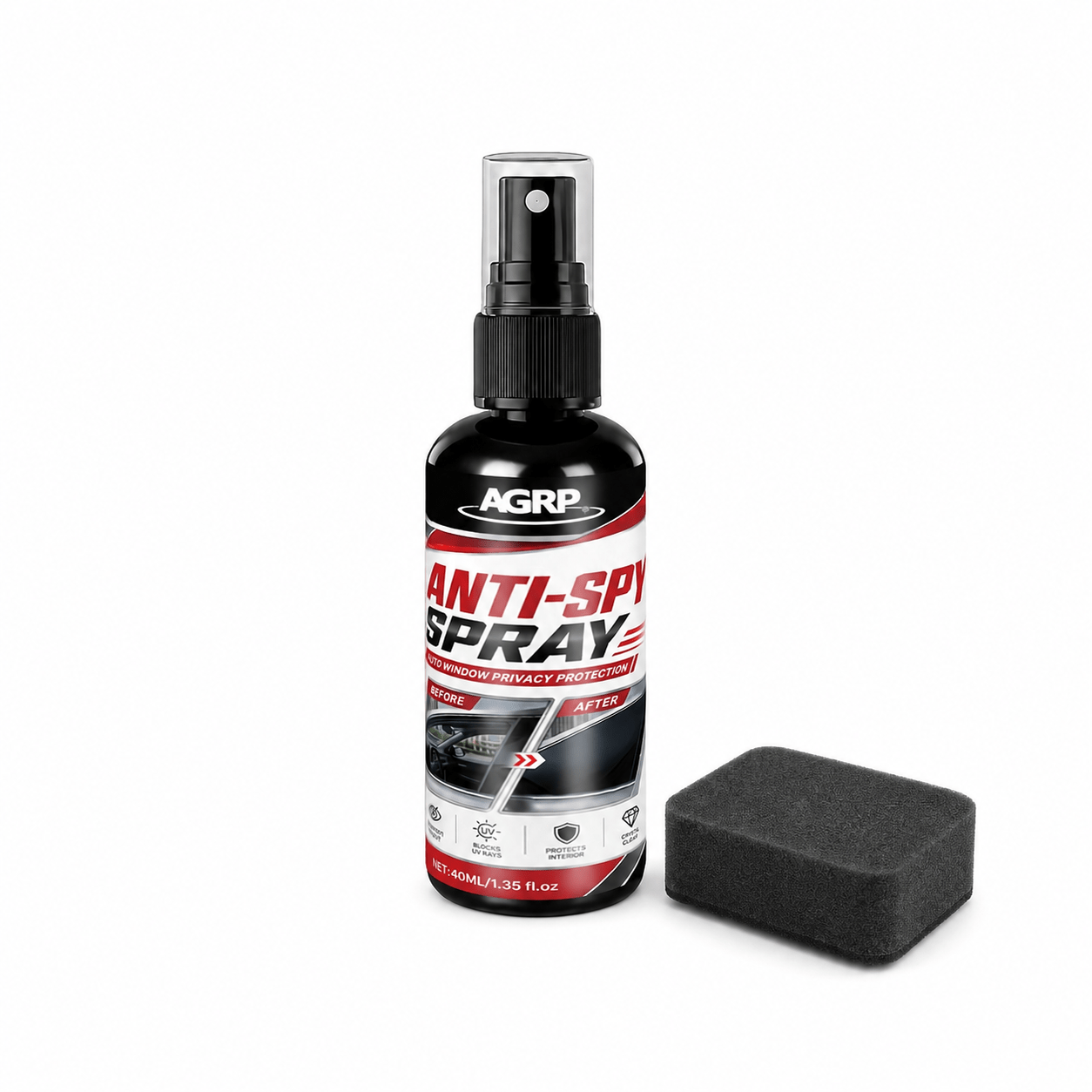 Image of Car Privacy Spray, Window Privacy Treatment - Provides From Inside The Car While Blocking Visibility From ; And Long-lasting Protection For Your Windows
