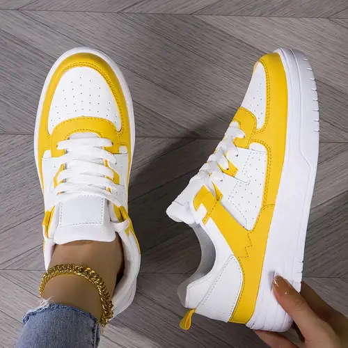 yellow sneakers sold on Temu United States yellow sneakers sold on Temu United States