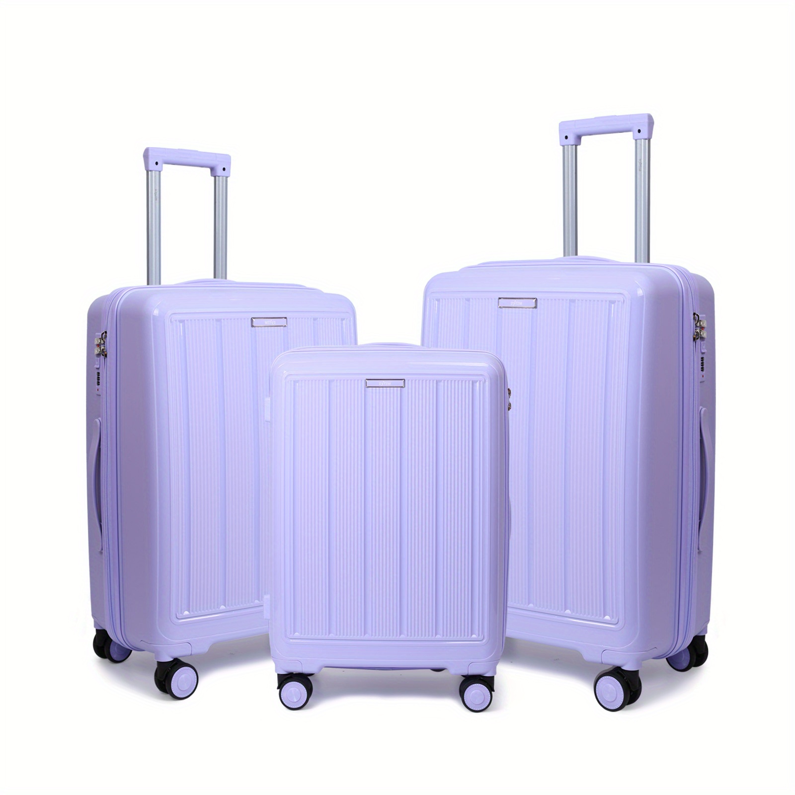 /24/28-inch Three-piece Suitcase Set With A Modern And . Two-step Telescopic Pull Rod - Easy To Operate. 360° Silent Swivel Wheels - Flexible And Smooth.