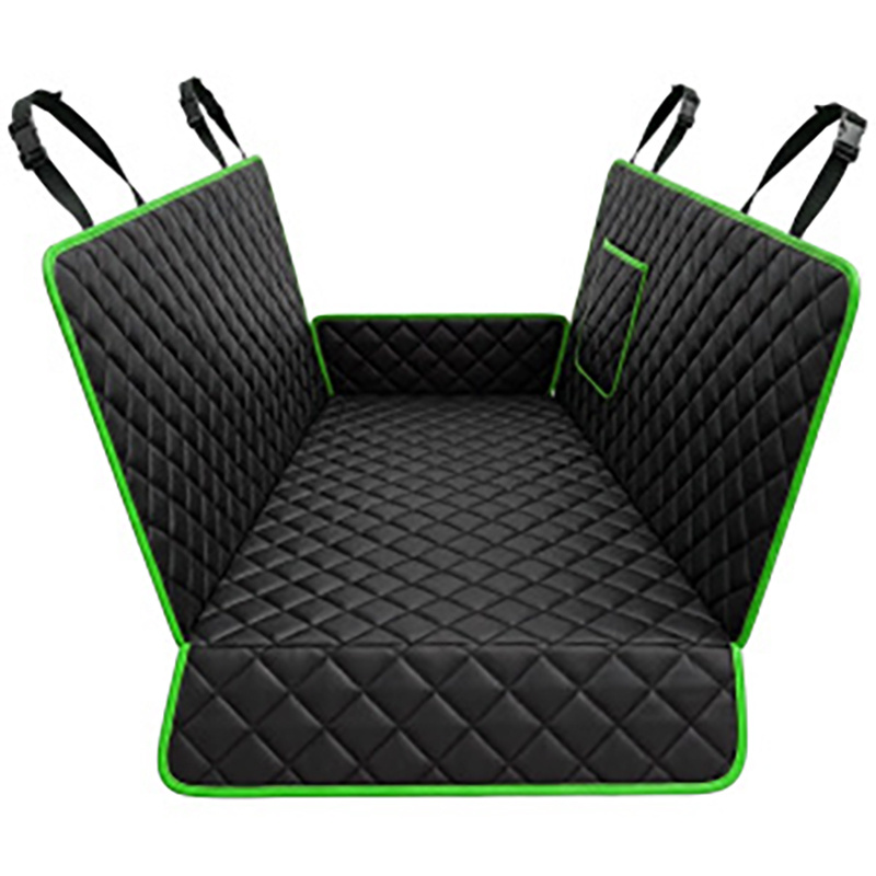 TEMU And Cat Car Back Seat Cover, Pet Car Seat Protector With Storage Pockets And Reinforced Quick-release Headrest Straps, Universal For Cars Suv,