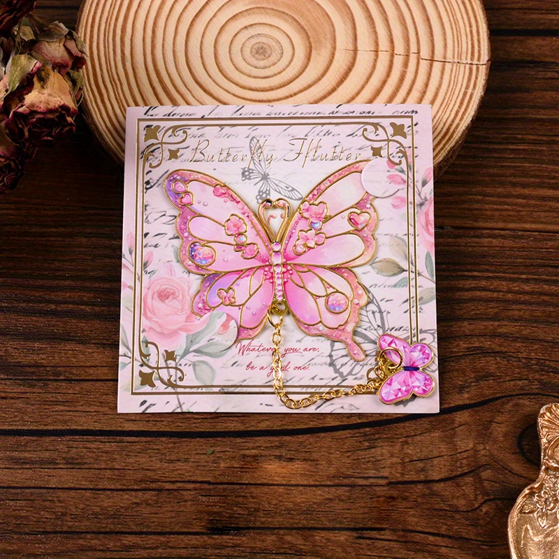 TEMU 1pc Colgante de Marcapáginas Estilo Vintage Único con Forma de Metálica Adecuado para Indicación en Libros, Decoración de Lectura y Oficina -