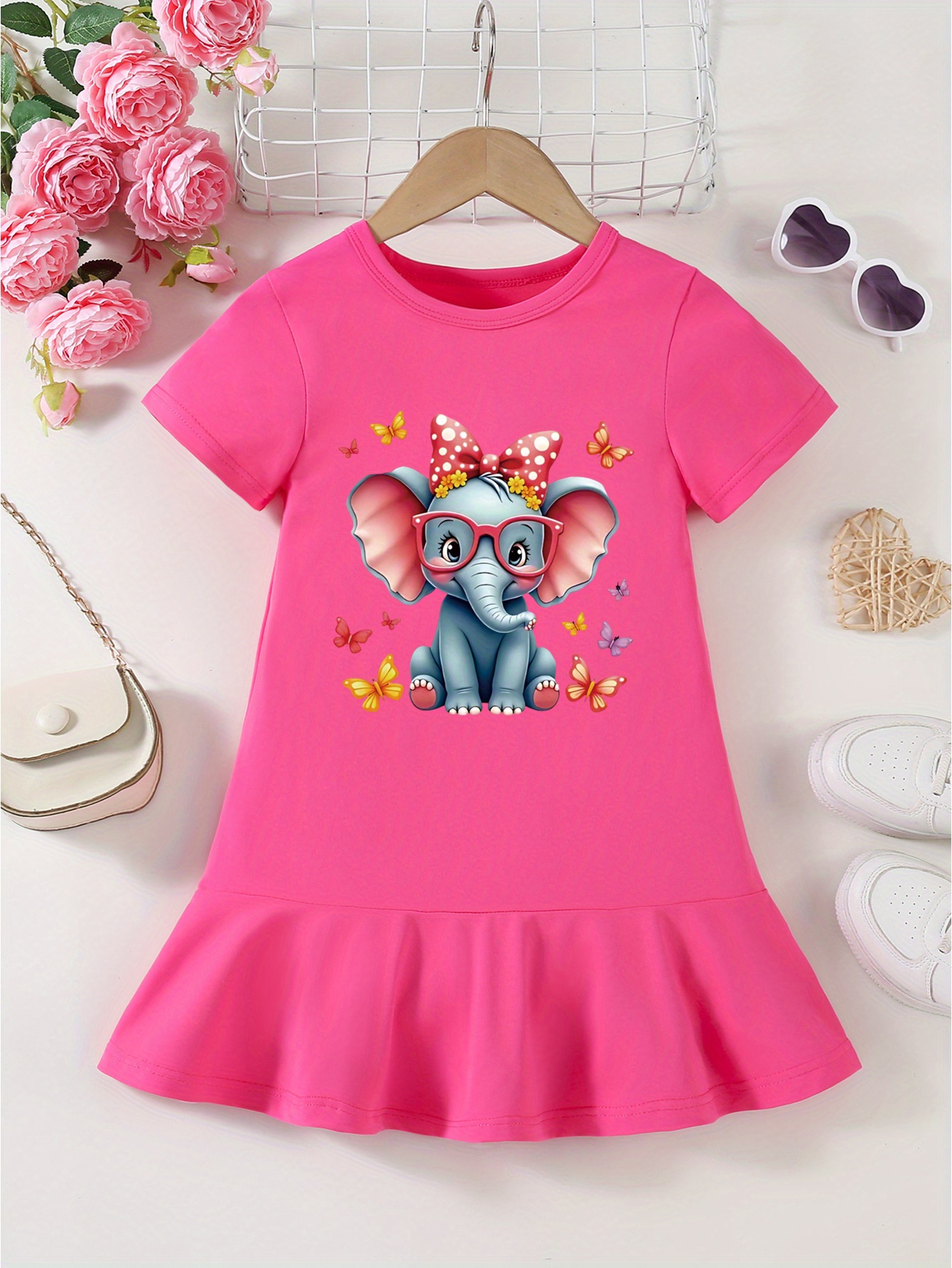 elephant dress with flutter sleeves - sleeveless dress for girl kid | Check  Out Today's Deals Now | Temu
