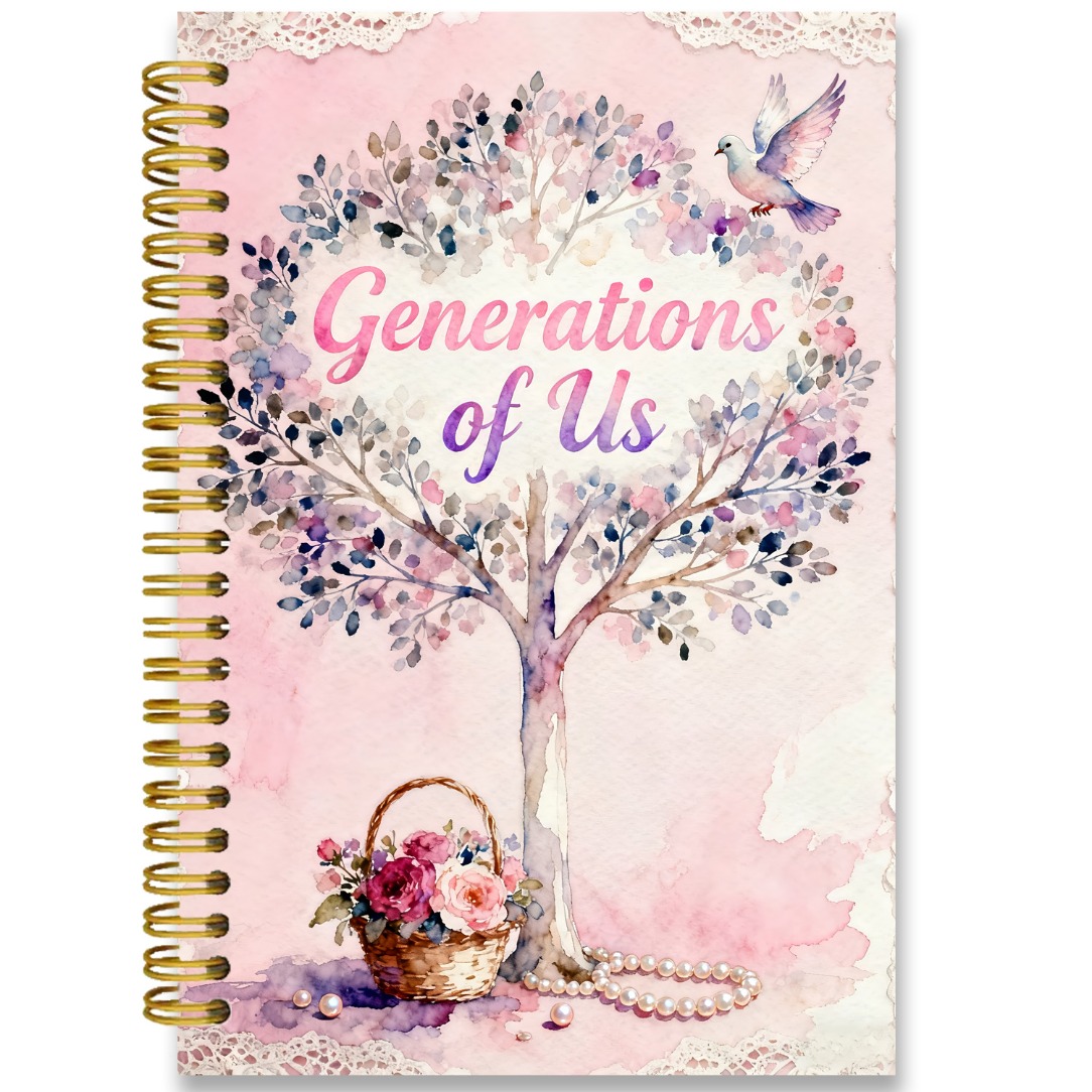 artikel foto familiegeschiedenis spiraalnotitieboek, 5,5x8,3 inch 50 paginas met tabbladen, perfect cadeau voor genealogie-enthousiastelingen, stamboombouwers en geschiedenisliefhebbers, eenvoudig te gebruiken, familiegeschiedenis notitieboek
