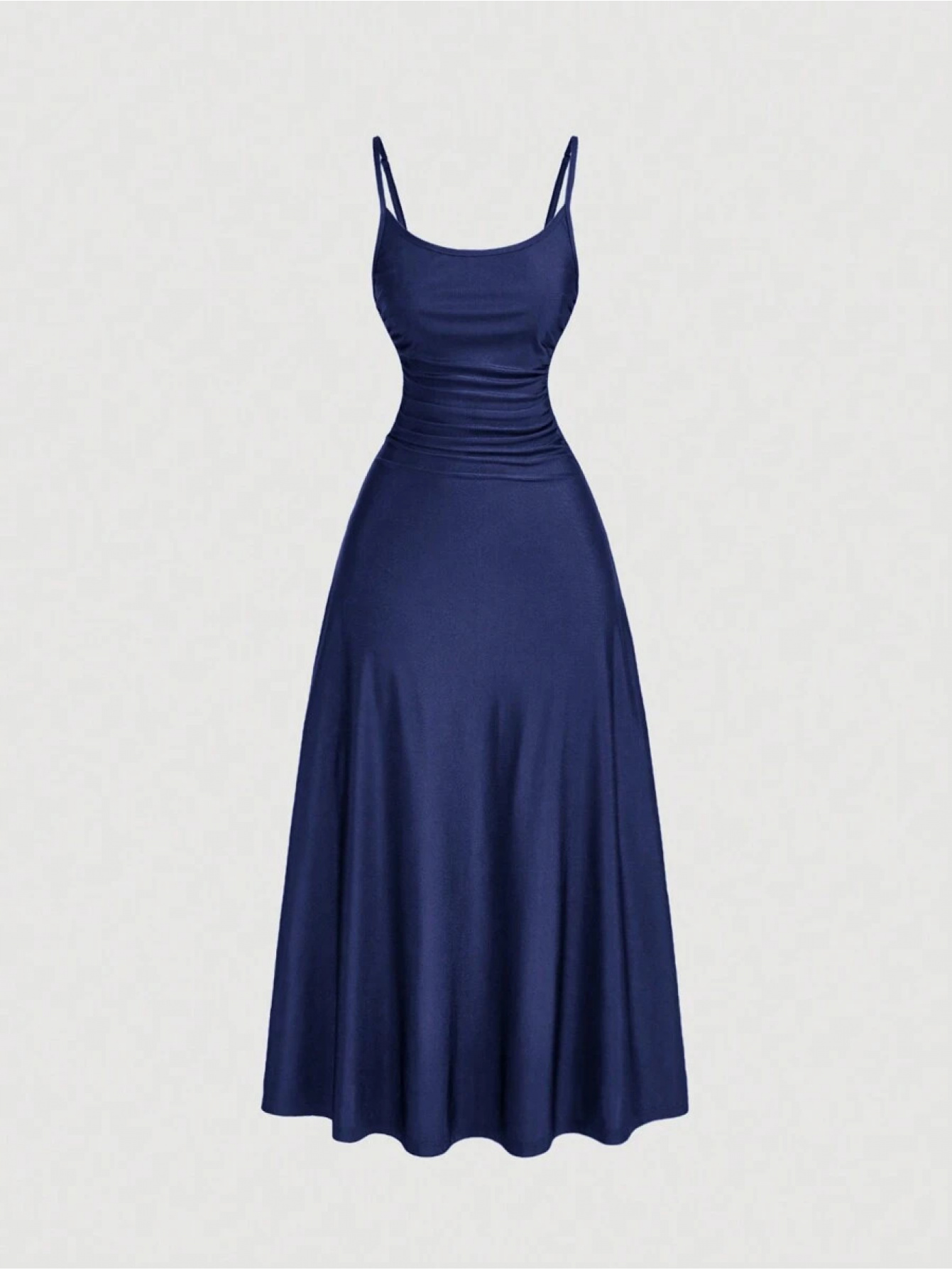chinese dress ladies Maneater Swing Dress in Teal Blue Polka Dot