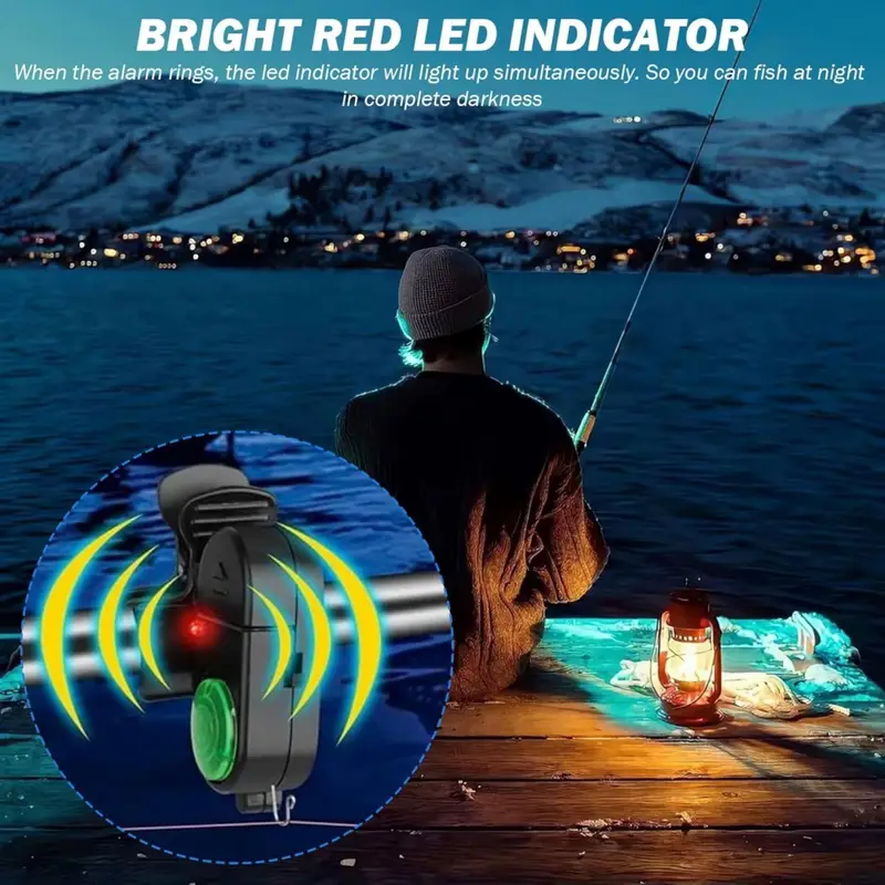casting a fishing pole sound effect Linkstyle Bite Alarms, 4PCS Electronic Fish Bite Indicator, Fish Clip On Alert Bells with Lights for Night Fishing Free Fishing-Rod-Casting Sound Effects Download