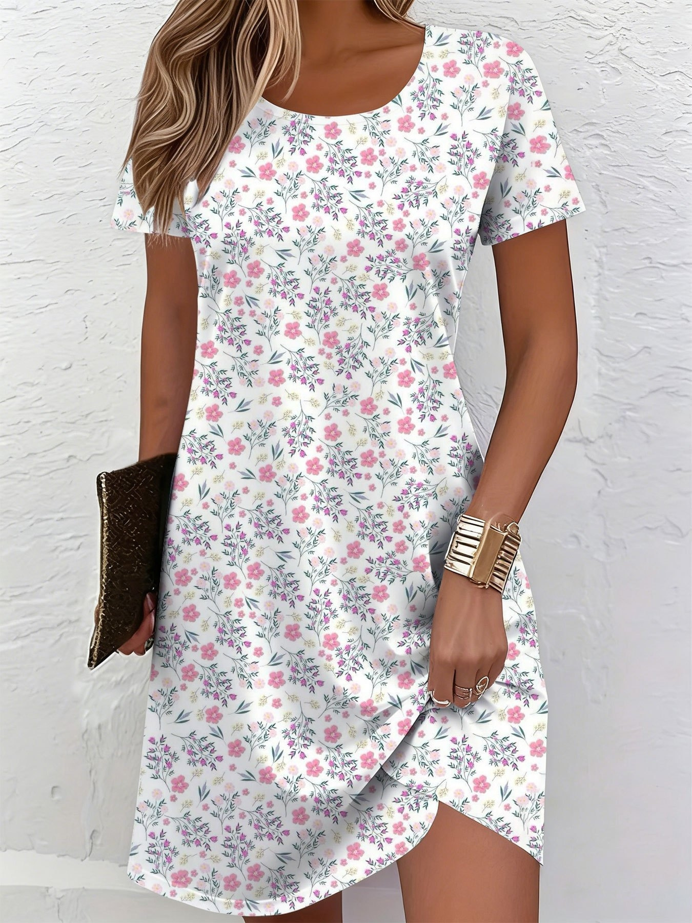 knee length dresses sold on Temu United States