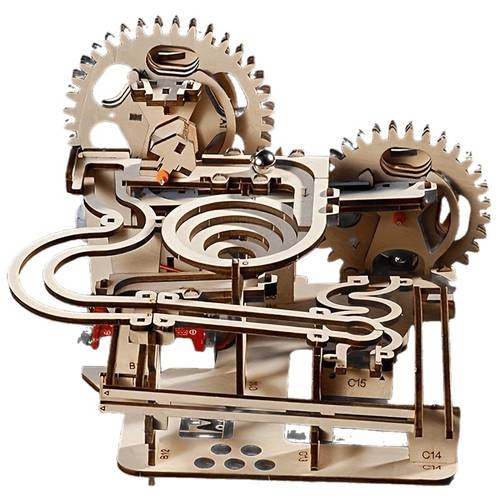 3d wooden rollerball puzzle diy assembly entertainment ideal gift for christmas new year birthdays