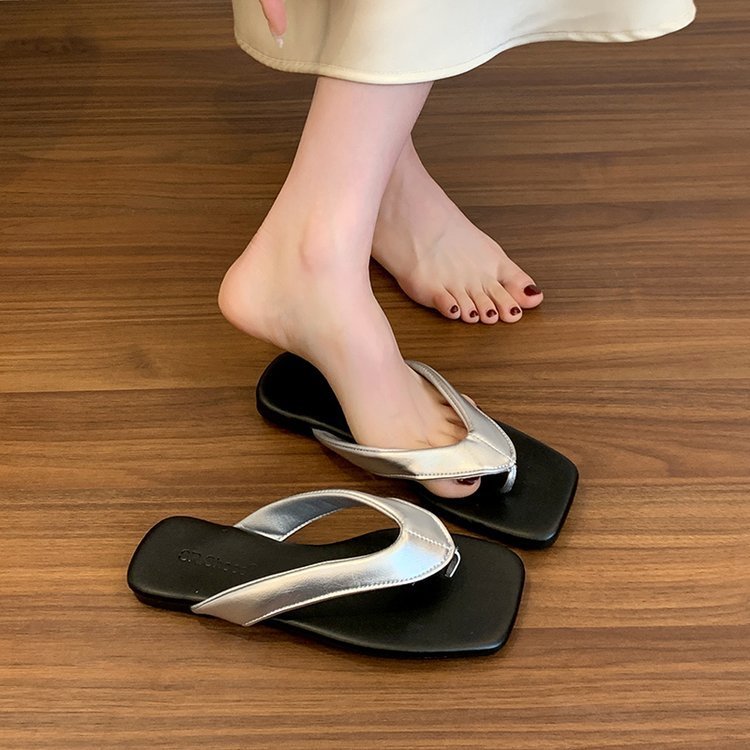 womens non   flops lightweight soft sole slip on shoes with cushioned pu outsole slip resistant for home beach travel   in   tan beige womens house shoes casual footwear indoor slippers opentoe style  able lining   slippers   Product details 12
