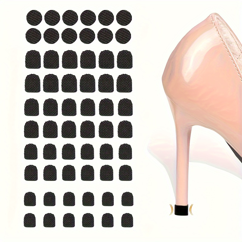 

10 Pairs Heel - & Protection Kit For High Heels, Anti-slip Rubber Cushions With Shock Absorption