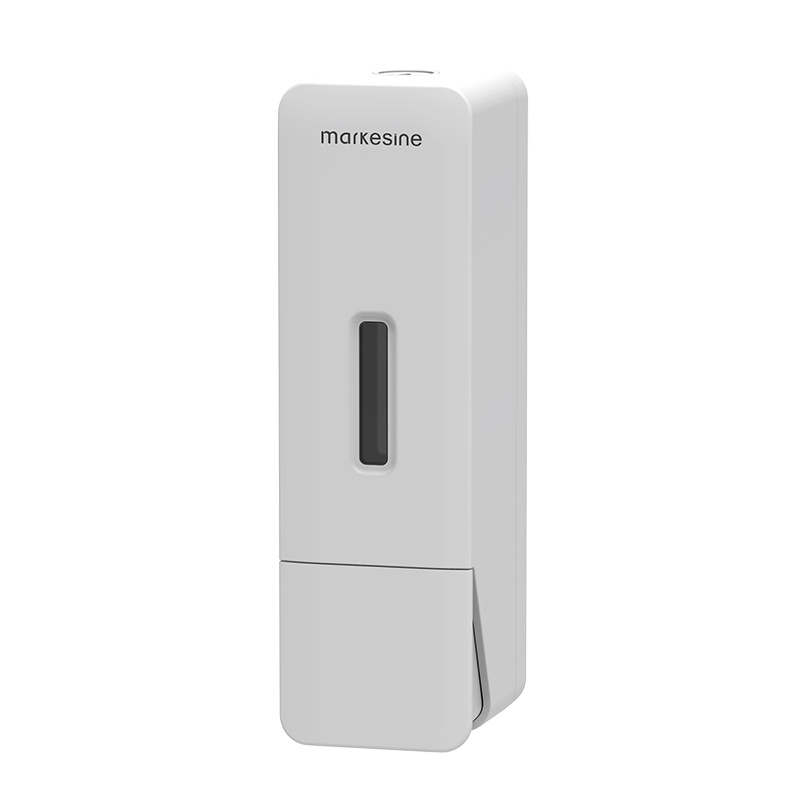 Image of 1pc, Home And Commercial Use, Bathroom Kitchen Soap Dispenser, 300ml No-drill Wall-mounted Dish Soap, Shampoo, Shower Gel Dispenser, , Space-, To Clutter!