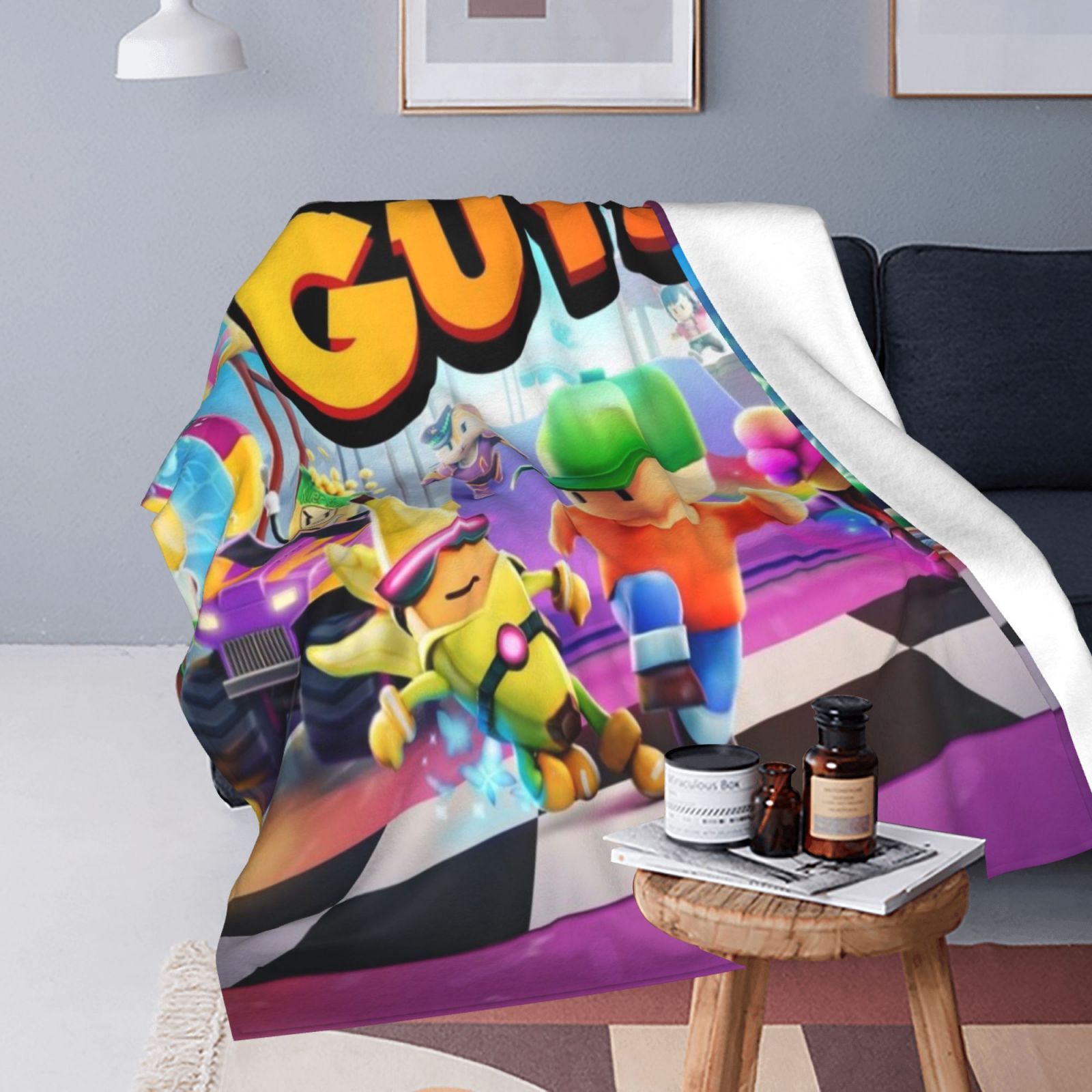TEMU Wrap Yourself In This Warm And Cozy Fleece Blanket Featuring Patterns, Treating It Like A Big Hug.