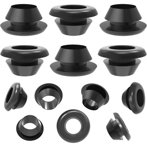 50 waterproof cable seals rubber plugs for mounting holes waterproof protection plugs for wires and cables