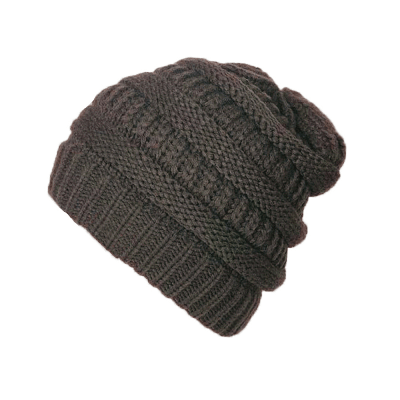 Unisex Solid Color Y2K Style Beanie Hat