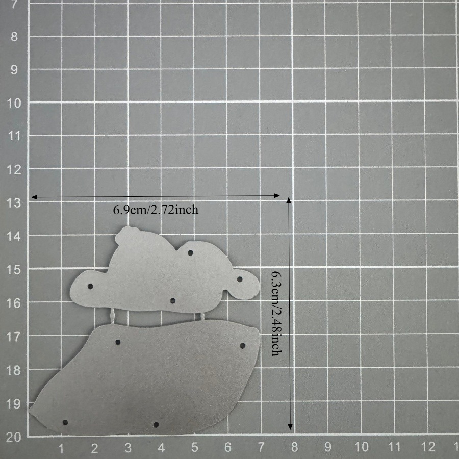 E-shop Neue Müde Hase Metall-Stanzformen für DIY Scrapbooking, Kartenherstellung, Schablonen, Prägung Basteldekoration