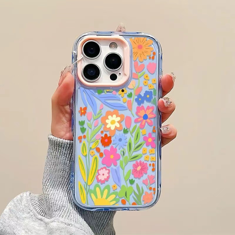 TEMU Phone Case: Colorful Pattern For Iphone Models 16/15/14/13/12/11 Pro/pro Max/plus Phone Case