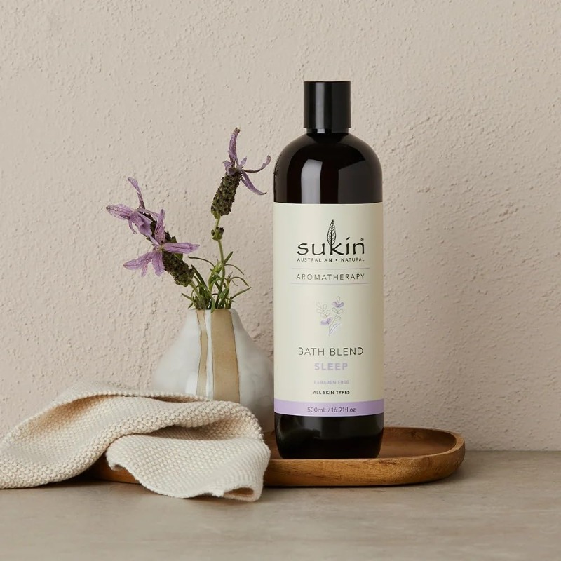 Set of 2 Packs of 500 Ml Sleep Bath Mixture