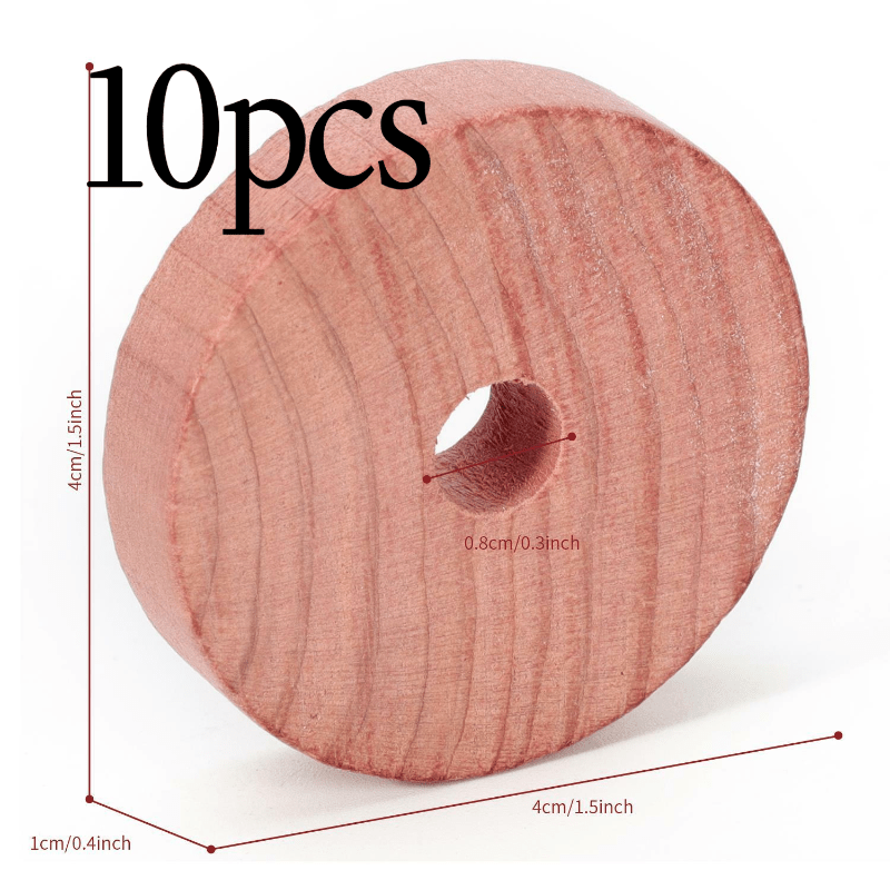 TEMU Cedar Ring Slices