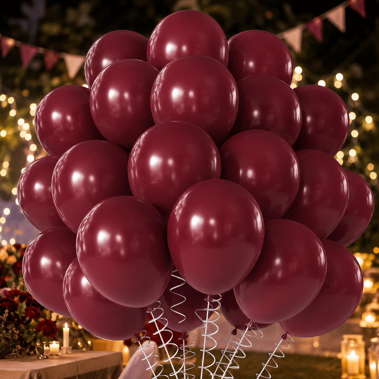 TEMU Noël, Halloween, Thanksgiving 100pcs Ballons en Latex 5in Convient pour Fête d'Anniversaire, Baby Shower, Rentrée Scolaire, Arrière-plan de