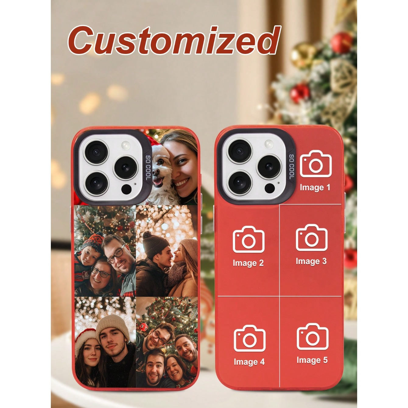 

Customized Phone Cases With , Personalized Tpu Protective Covers With Black Suitable For /11/12/13/14 , Birthdays, Christmas, Family , And Valentine's Day.