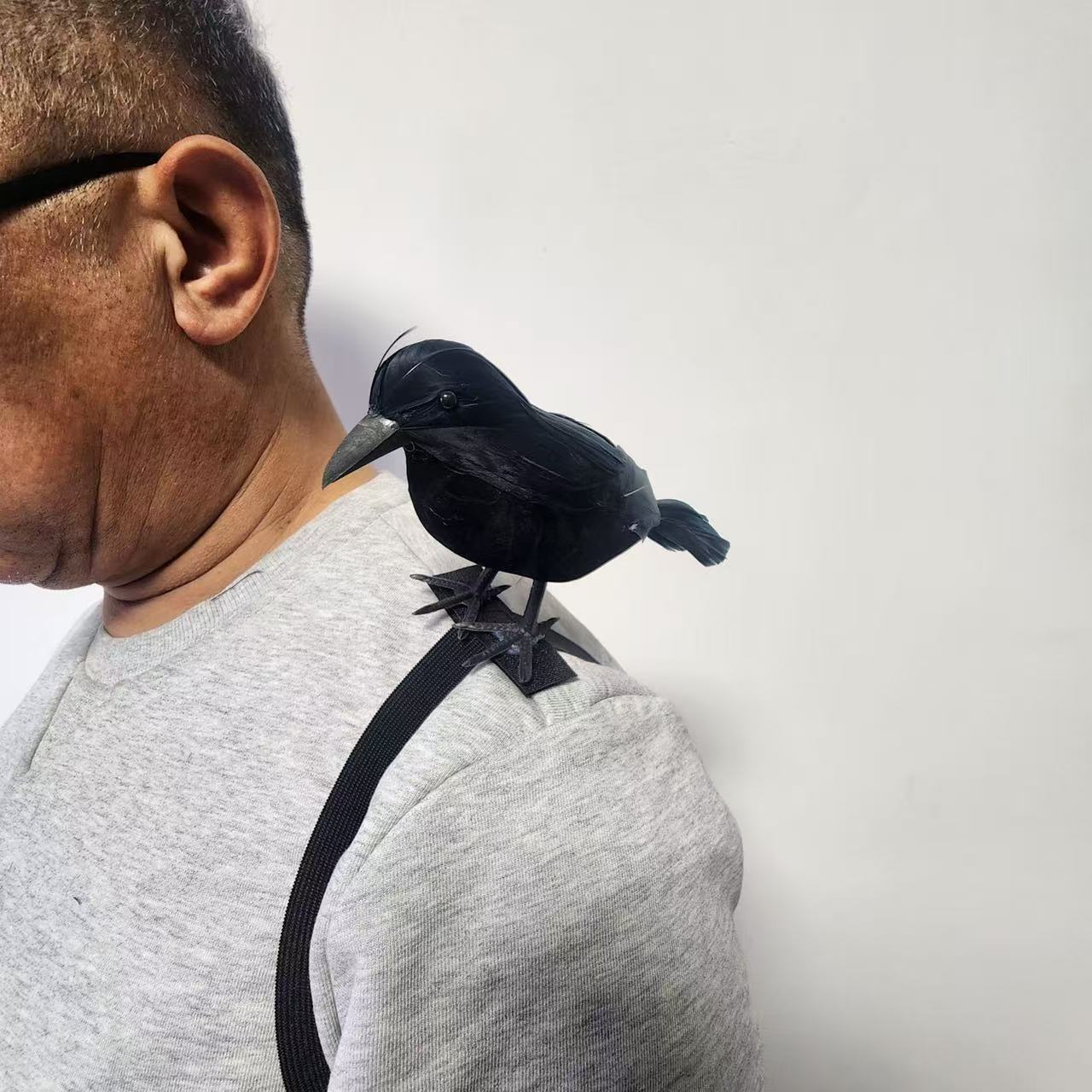 TEMU Adorno de de Realista - Accesorio de Disfraz de Pluma Adecuado para Halloween, Cosplay y Fiestas Temáticas, de Pluma de Juego de para Atuendos