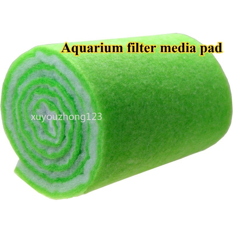 TEMU Aquarium Filter Media Pad, Dual-density Bonded Filter Rolls, Canister Filter Size, 72 X 12 Inches