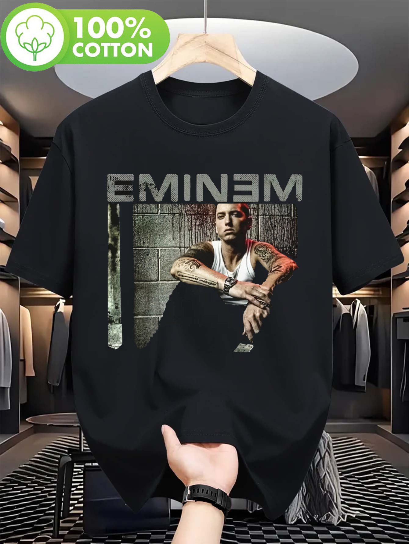   grafik t-shirt für herren und damen - offizielles   hip hop tee mit klassischem design, kurzen ärmeln und rundhalsausschnitt,   für konzerte und  , maschinenwaschbar,   für alle jahreszeiten für rap-musik-enthusiasten.
