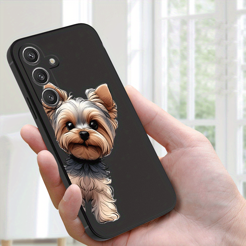 TEMU Phone Case - Cute Yorkshire Terrier Cases Are Suitable For Galaxy A73, A55, A54, A53, A52, A51, A50, As Well As Galaxy S24, S23, S22 Ultra In .