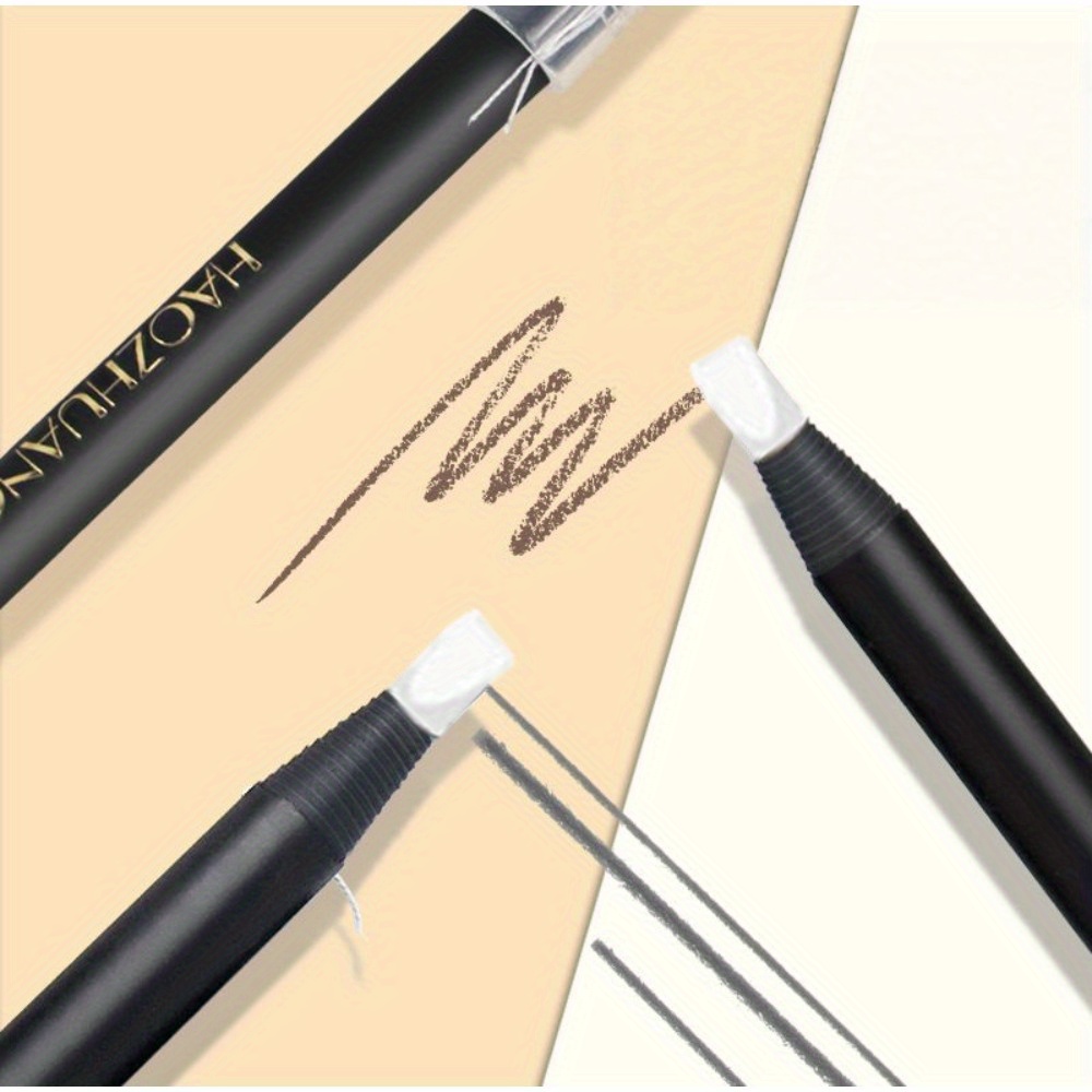 2-Pack, 1-Min Reusable Eyebrow Stencil Kit with 2-in-1 Pencil - Beginner Friendly DIY Tool for   at Home