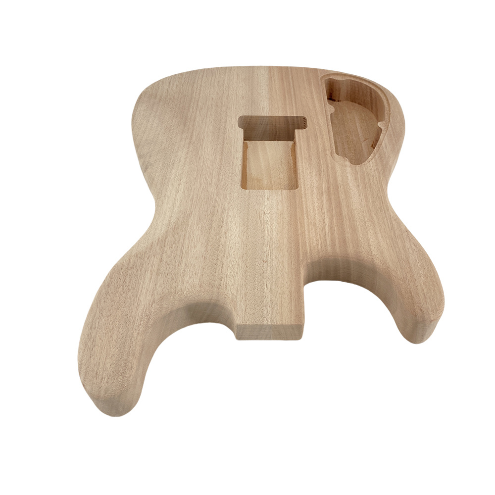 Electric Guitar Body for ST style Guitar Accessory DIY Guitar Body Unfinished Mahogany, Guitar Repair Part, Instrument Customization, Vintage Electric Guitar, Standard Guitar Shape, Unfinished Wood, Durable Mahogany, Replacement Guitar, Musicians Diy