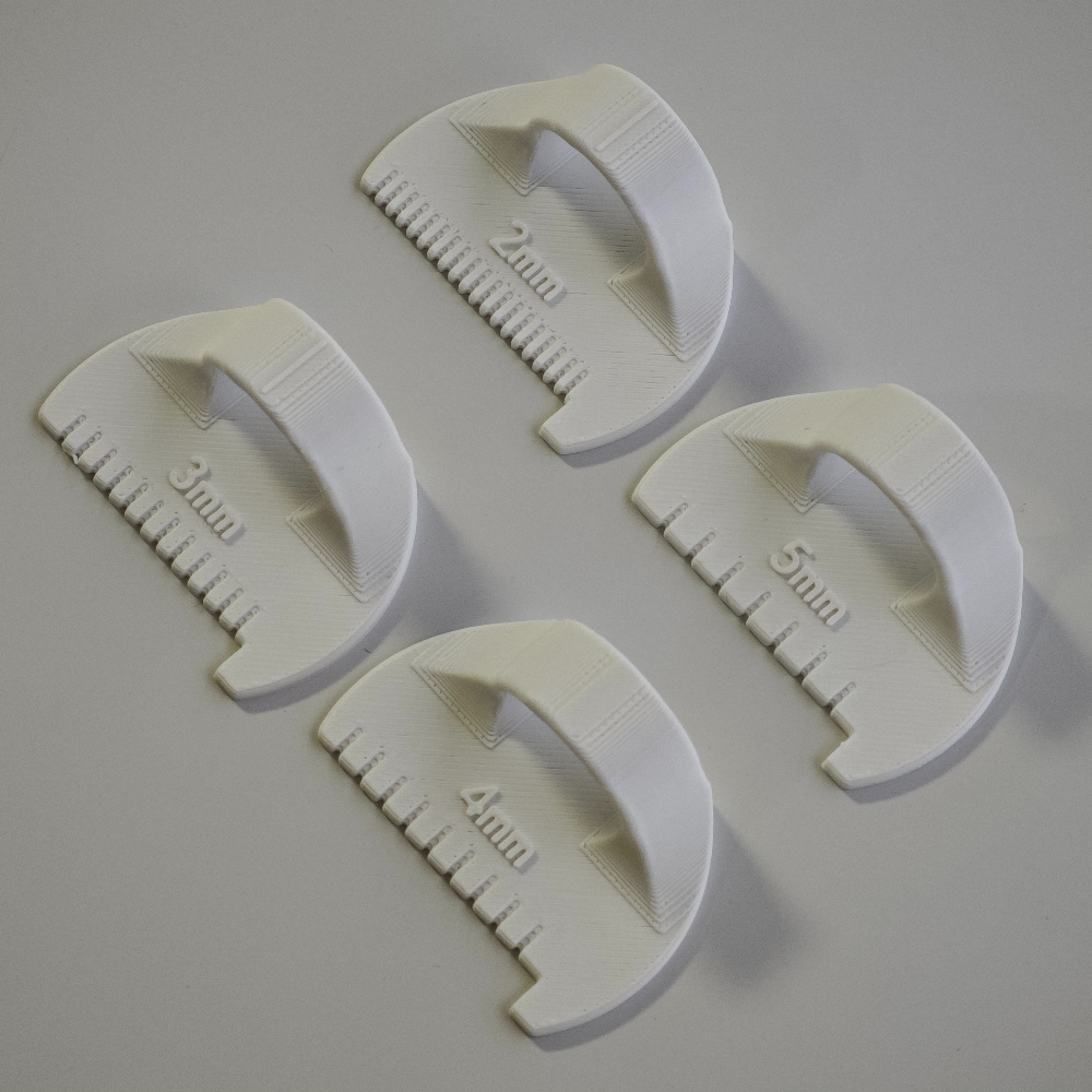 4pcs Beginner And Senior-friendly Easy Sewing Guide With 2mm, 3mm, 4mm, And 5mm , Essential Plastic Hand Sewing Tools For Diy Hand Stitching Projects