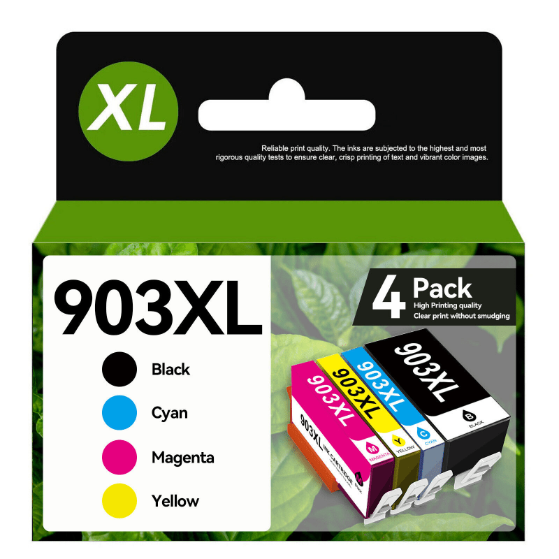 4 Pack 903xl Multipack Printer Cartridges Compatible For 903xl 903 For Pro 6970 6960 For 6950 6960 -one Printer