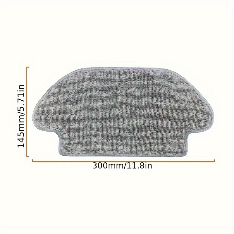 2pcs mopping cloth for xiaomi styj02ym viomi x2 se v2 v2  rvclm21b v3 vxvc07 jg robot vacuum cleaner mop cloth details 0