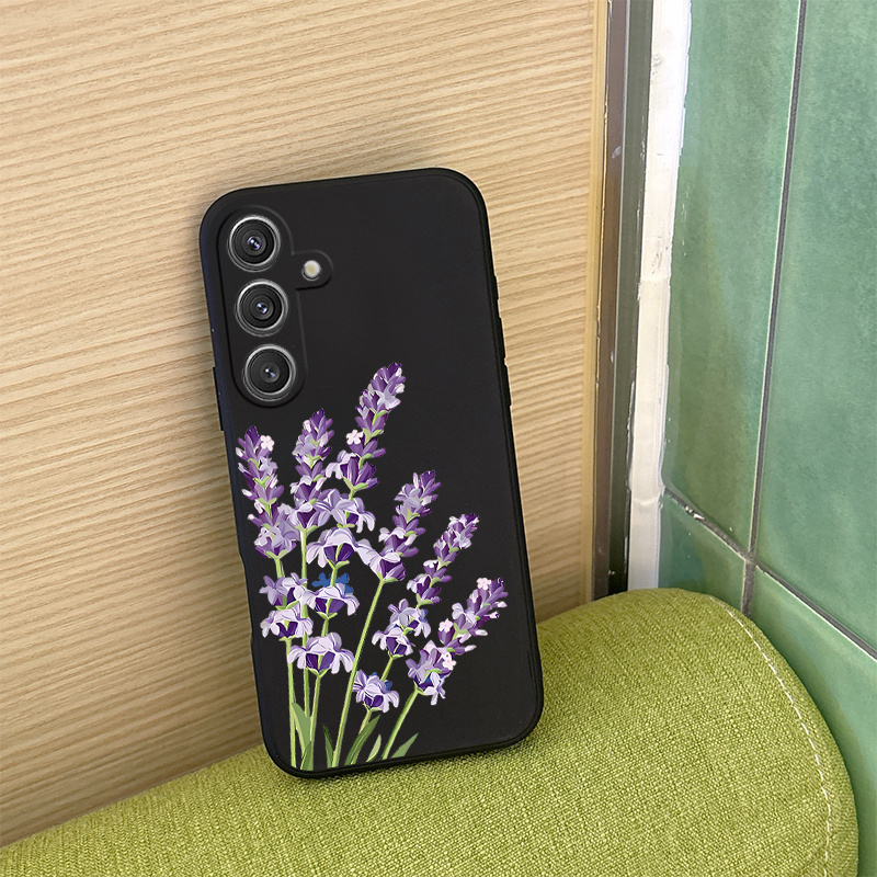 TEMU Phone Case - Light Purple Lavender Tpu Phone Case With Full Coverage And Anti-drop Features For For For Galaxy A Models