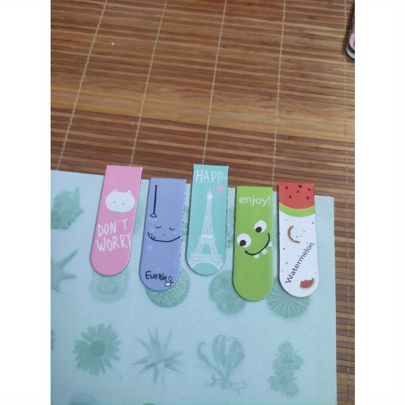 Image of 30 Sets Of New Magnetic Bookmarks, Plant , And Patterns That Do Not Repeat, Bookmarks, Magnetic Bookmarks, And Magnetic Bookmarks