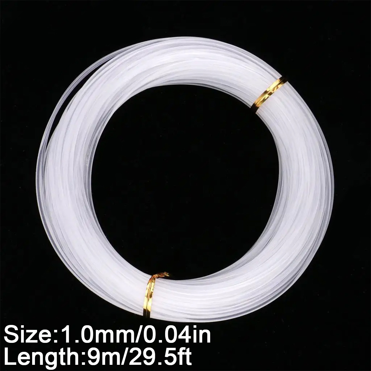 TEMU /40/60/84M... 0.4/0.5/0.6/0.7/0.8... nylon multiuso non elastico per perline, filo per tessitura, nylon per braccialetti, filo per perline a