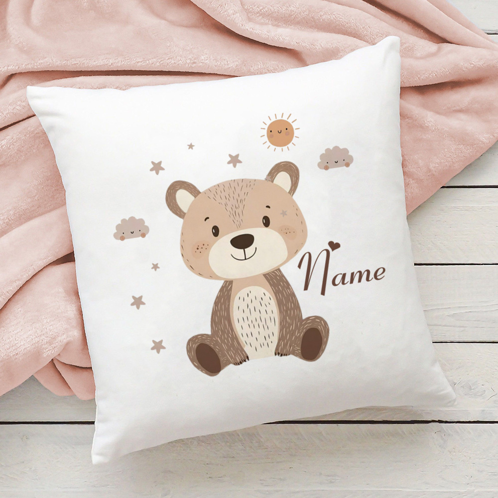Personalized Wildlife Custom Name Printed Pillowcase