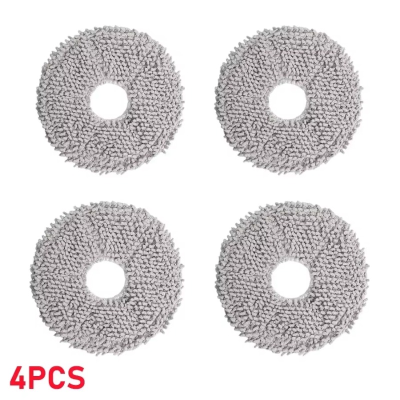 TEMU Replacement Kit For Xiaomi S10 Plus S20 Plus B108gl Robot Vacuum Cleaner Roller Brush Side Brush Hepa Filter Mop Cloths