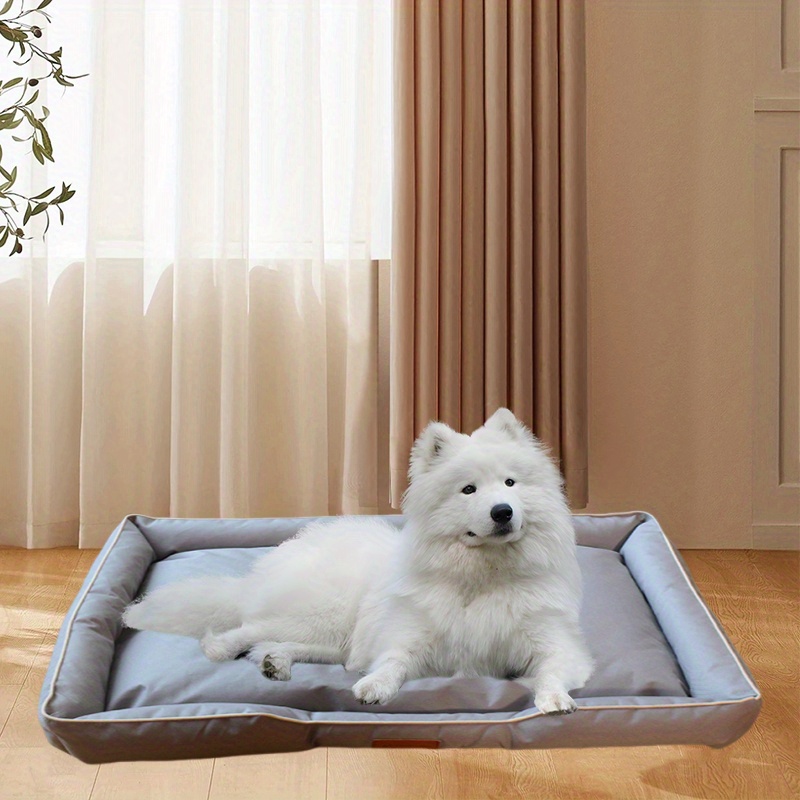Bissfeste Hundebett, Sommer-Khlmatte fr groe Hunde, rutschfeste  Ganzjahres-Matte fr Katzen Hunde