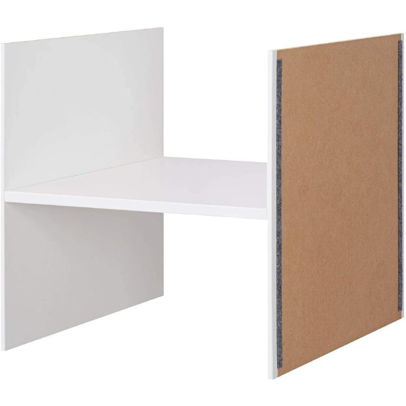 Insert With 1 Shelf, White 33x33cm, Standing Shelf