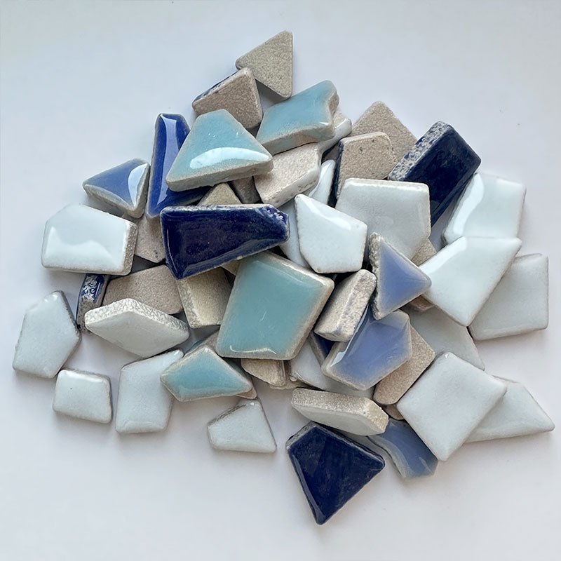 100g Irregular Mixed- Tiles Diy Mosaic Making Stone Wall Decoration Art