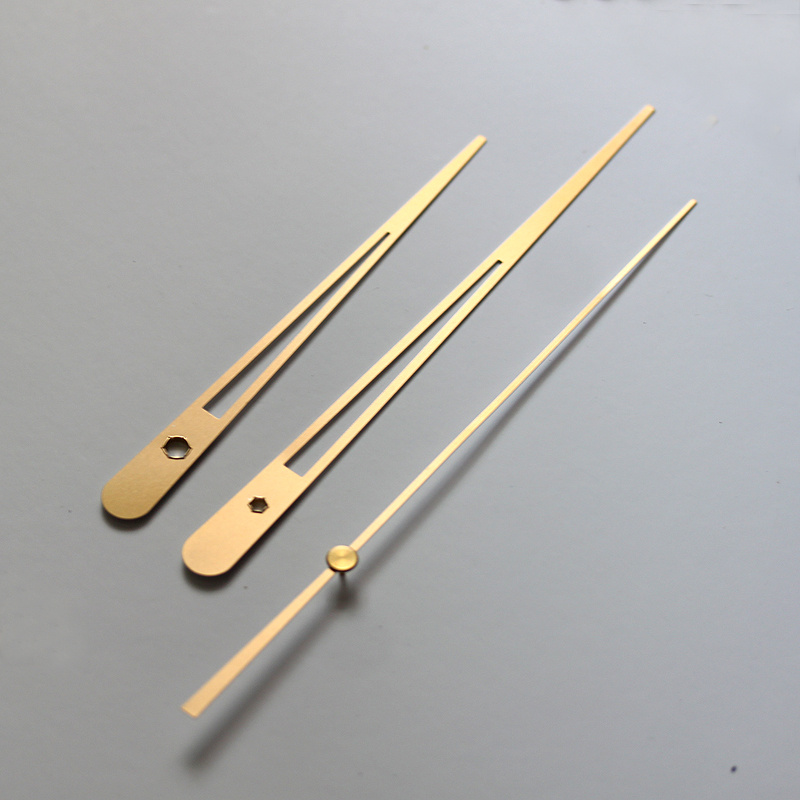 TEMU Un ensemble de pointeurs en métal, aiguilles de horloge murale en aluminium pour aiguilles d'heure, de minute et de seconde
