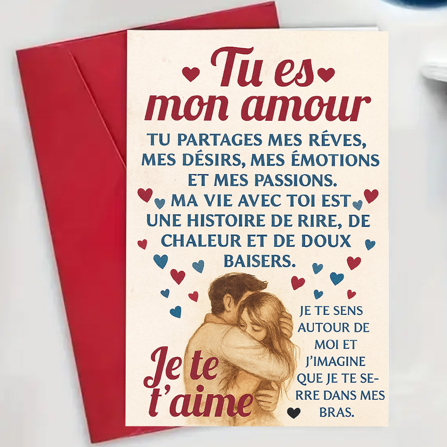 TEMU 1 carte exprimant des profondes et de , parfaite pour les couples, l'anniversaire, la Saint-Valentin ou spéciaux pour montrer à votre vous l' et