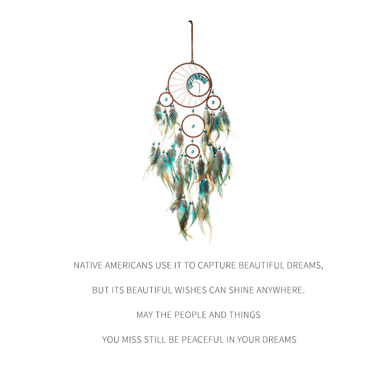 Bohemian bedroom door hanging